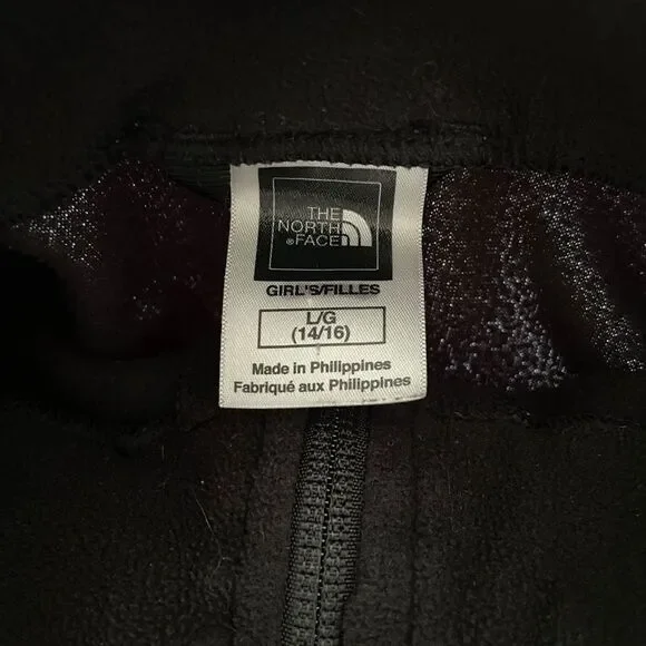 The North Face Big Kids’ Glacier ¼-Zip Pullover In Black Size Large 14/16 - Picture 6 of 8